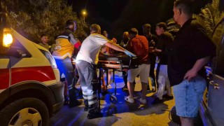 Otomobilinin halini görünce gözyaşlarına boğuldu