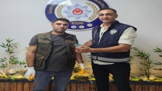 Polis ekiplerinin bulduğu yaralı gökkuzgun koruma altına alındı