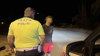 Polis uygulamasını görünce aracını park etti: 1.24 promil alkollü çıktı