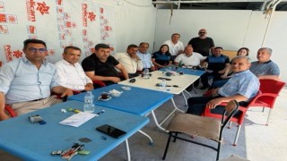 Polis ve muhtarlar güvenlik için bir araya geldi