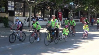 Sağlıklı hayat için pedal çevirdiler