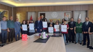 Sağlıklı Nesil Sağlıklı Gelecek Yarışmasında dereceye giren öğrenciler ödüllendirildi