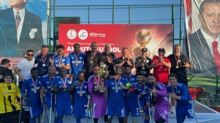 Şahinbey Ampute Futbol Takımı Üç Kupa Birden Kazandı
