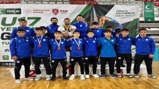 Şahinbeyli güreşçilerden Türkiye Kupasında büyük başarı