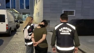 Samsunda 49 yıl hapis cezasıyla aranan kadın yakalandı