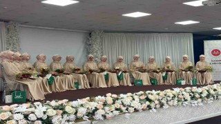 Samsunda hafızlık icazet töreni