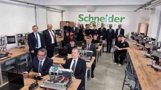 Samsunda meslek lisesinde Otomasyon Atölyesi açıldı