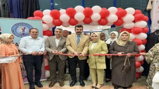 Sandıklıda Hayat boyu öğrenme sergisi açıldı