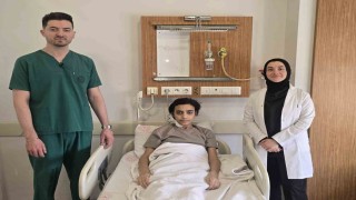 Şanlıurfada 8 santimetrelik dev beyin tümörü kapalı yöntemle alındı