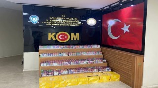 Şanlıurfada sigara kaçakçılığı operasyonu: 1 tutuklama