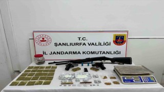 Şanlıurfa'da uyuşturucu operasyonunda 2 gözaltı