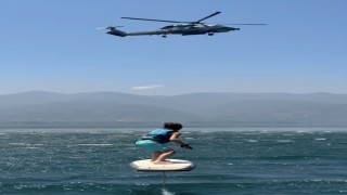 Sapancada gülümseten anlar: Zaynın helikopter planı suya düştü