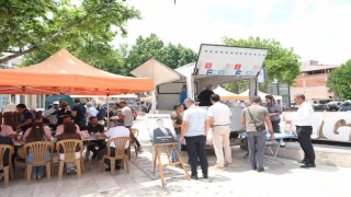 Sarıgölde Ferdi Zeyrek için lokma hayrı düzenlendi