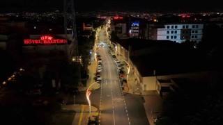 Şehit Ergün Köncü Caddesi modern görünüme kavuştu