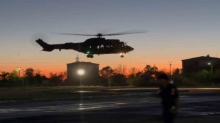 Şehit Hilalin cenazesi helikopterle Aksaraya getirildi