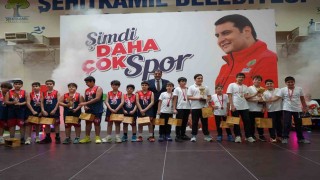 Şehitkamilde 2. küme sportif müsabakaları coşkusu ödül töreniyle taçlandı