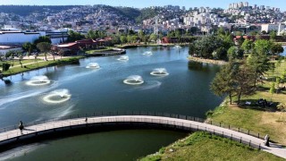 Şehrin stresine Fuar Park molası