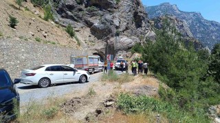 Serinlemek için girdiği nehirde kayboldu