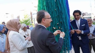 Siirtte atık malzemeler sanat eserine dönüştü