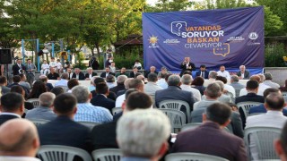 Sincanda Vatandaş Soruyor, Başkan Cevaplıyor etkinliği