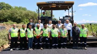 Sinopta asfalt sezonu başladı