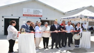 Sinopta istiridye mantarı ve dikey tarım tesisi açıldı