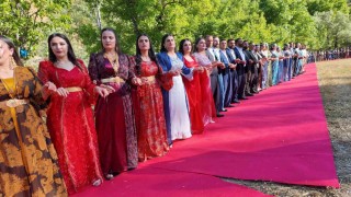 Şırnakta en uzun halay kuyruğu