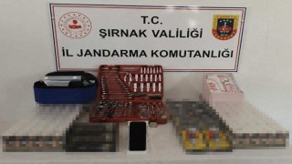 Şırnakta jandarma ekipleri 18 milyon 764 bin liralık kaçak malzeme ele geçirildi
