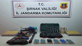 Şırnakta jandarmadan asayiş, kaçakçılık ve narkotik operasyonu