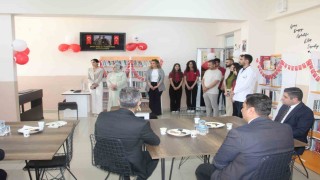 Şırnakta Şehit PÖH Ali Karapınar Kütüphanesi açıldı