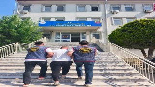 Sökede 8 yıl hapis cezası ile bulunan hükümlü yakalandı