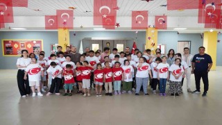 Spor festivali, özel ihtiyaçlı öğrencilerin yüzünü güldürdü