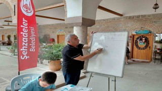 Tarihi Kurşunlu Handa sanatın izinde yeni yetenekler yetişiyor