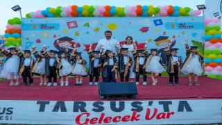 Tarsus Belediyesi kreşlerinde mezuniyet coşkusu