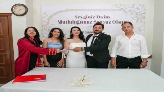 Tarsusta 26.06.2026 yoğunluğu: Nikah salonunda 20 çiftin mutluluğu