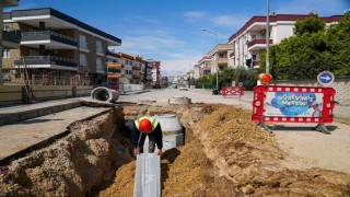 Tarsusta yağmursuyu hattı çalışmaları tamamlandı