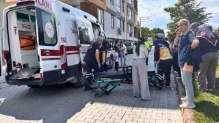 Tavşanlı'da motosiklet devrildi: 2 yaralı