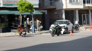 Tavşanlıda otomobil ile motosiklet çarpıştı: 1 yaralı
