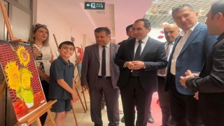 Tavşanlıda Özel öğrenciler içlerindeki cevheri eserlerine yansıttı