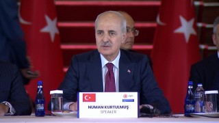 TBMM Başkanı Numan Kurtulmuş, Dünyayı küresel barış bakımından tehdit eden önemli meselelerden biri Filistinde yaşanan gelişmelerdir