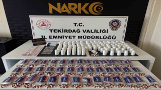Tekirdağda zehir tacirlerine operasyon: 3 tutuklama