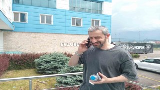 Teknik direktör Serkan Özbalta Erzurumda