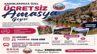 Tosya Belediyesinden kadınlara ücretsiz Amasya gezisi