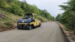 Trabzonda yayla yollarında yoğun mesai