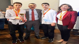 Türkiye 3üncsü Muğla BİLSEMe Eğitim-Bir-Senden tebrik ziyareti