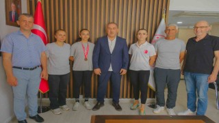 Türkiye üçüncüsü bisikletçi Hena Aydına döndü