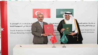 Türkiye ve Suudi Arabistan arasında demiryolu ve lojistik alanlarında iki mutabakat zaptı imzalandı