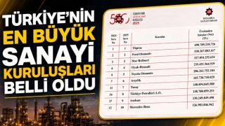 Türkiye’nin En Büyük Sanayi Kuruluşları Belli Oldu
