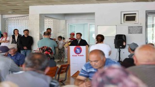 Ulalar Cemevinde aşure dağıtım programı düzenlendi