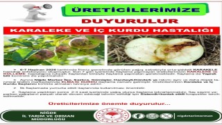 Üreticilere karaleke ve iç kurdu uyarısı